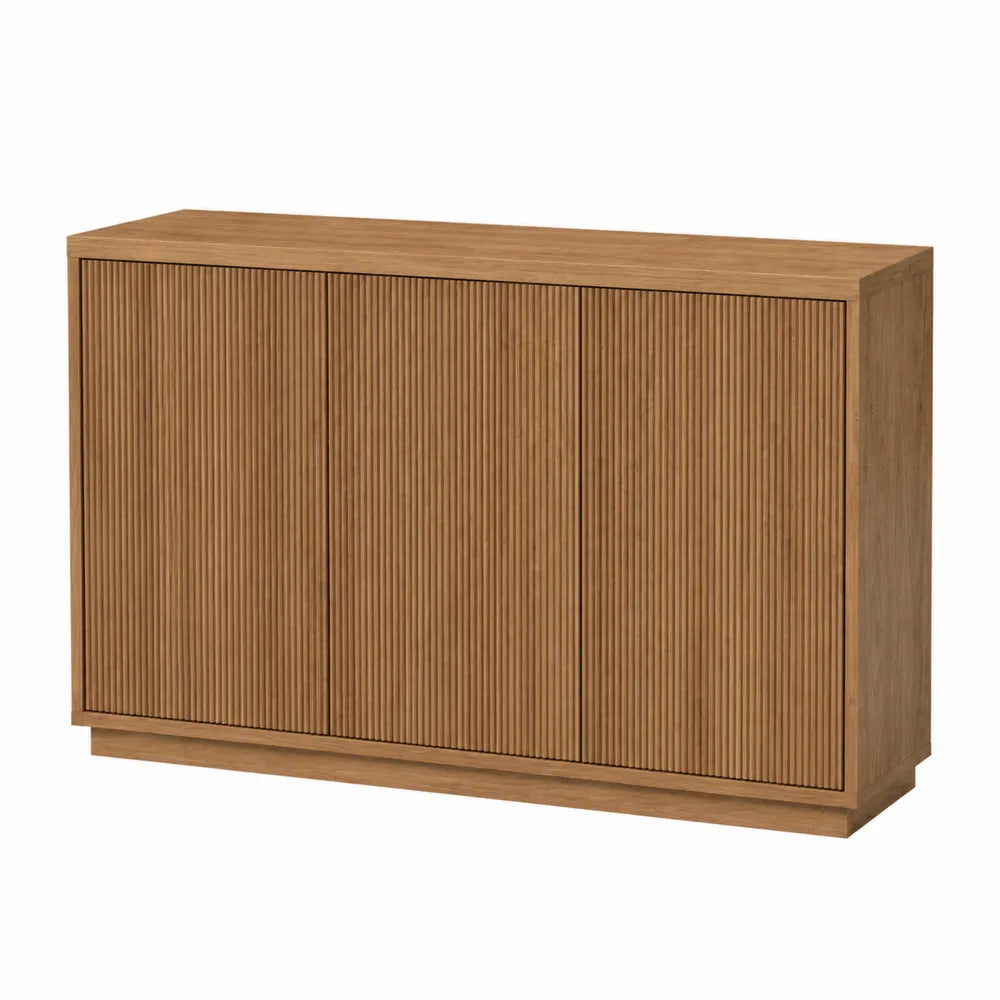 Kredens drewniany 120x40x75 cm brązowy